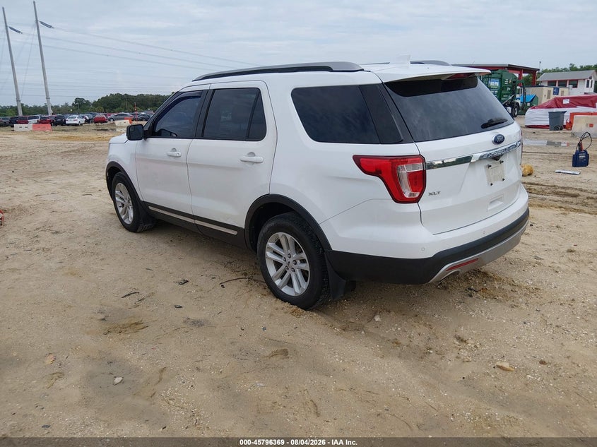 Vin: 1fm5k7d80gga23123, lot: 46295200, ford explorer xlt 20163