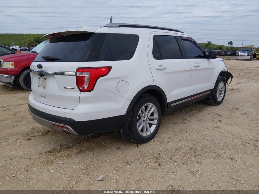 Vin: 1fm5k7d80gga23123, lot: 46295200, ford explorer xlt 20164