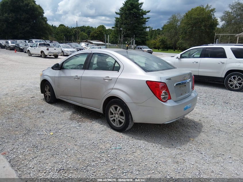 2014 CHEVROLET SONIC SEDAN 1.8L I-4 DOHC, VVT, 138HP