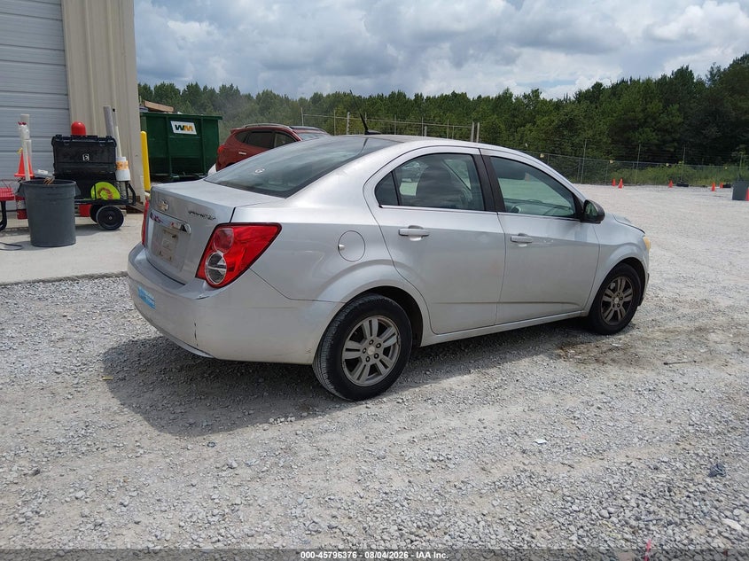 2014 CHEVROLET SONIC SEDAN 1.8L I-4 DOHC, VVT, 138HP