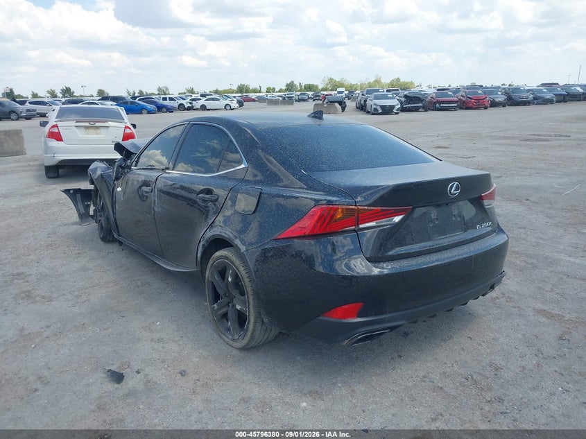 LEXUS IS 200T 2017 VIN JTHBA1D24H5049996