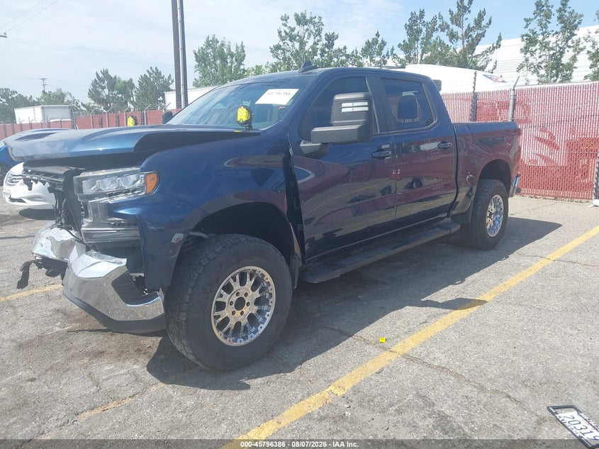 Vin: 3gcpwced7mg421614, lot: 46295217, chevrolet silverado 1500 2wd  short bed lt 20212