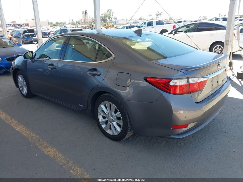 Vin: jthbw1gg4f2091219, lot: 46295234, lexus es 300h 20153
