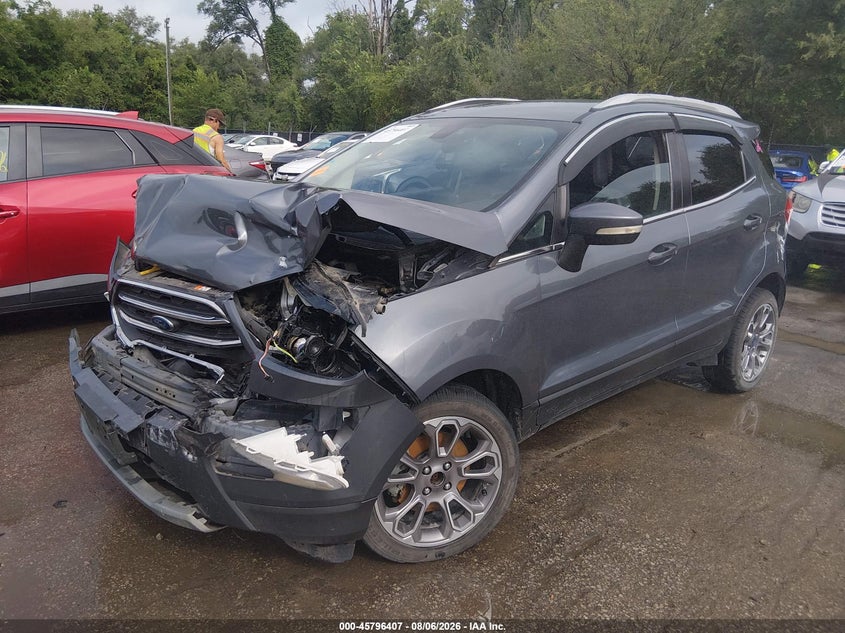 Vin: maj6p1wl5jc181955, lot: 46295238, ford ecosport titanium 20182