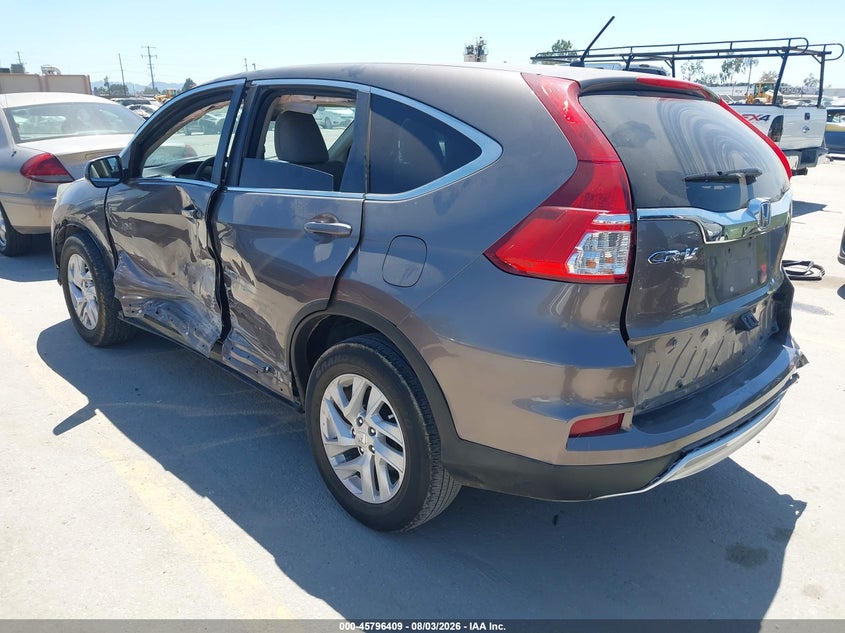 Vin: 3czrm3h53fg701045, lot: 46295240, honda cr-v ex 20153
