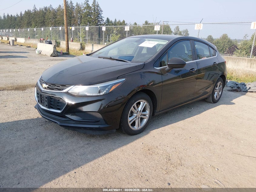 Vin: 3g1be6sm2js585597, lot: 46295242, chevrolet cruze lt auto 20182