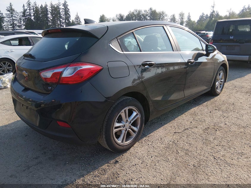 Vin: 3g1be6sm2js585597, lot: 46295242, chevrolet cruze lt auto 20184