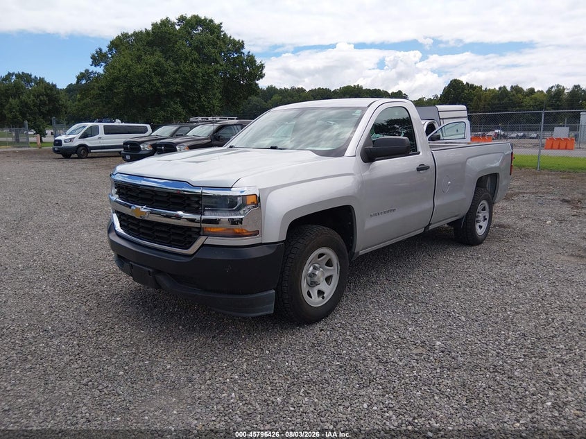 2016 Chevrolet Silverado 1500 Work Truck, Обычный износ, IAAI, VIN 1GCNCNEH4GZ269634 — фото 2
