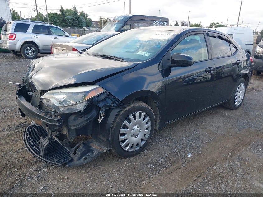 2016 TOYOTA COROLLA SEDAN 1.8L I-4 DOHC, VVT, 132HP