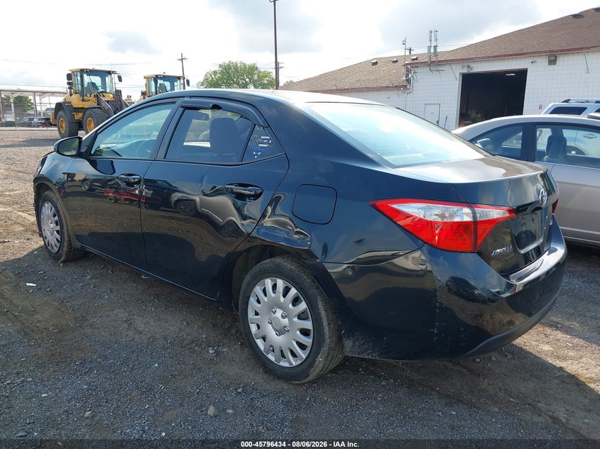 2016 TOYOTA COROLLA SEDAN 1.8L I-4 DOHC, VVT, 132HP
