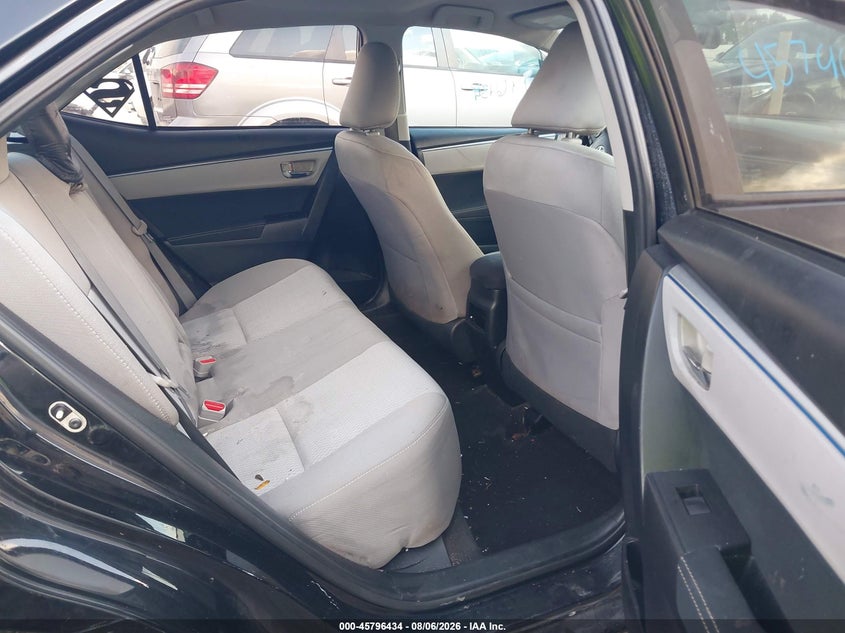 2016 TOYOTA COROLLA SEDAN 1.8L I-4 DOHC, VVT, 132HP
