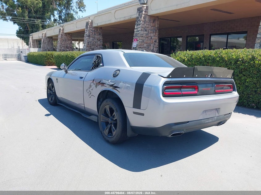 Vin: 2c3cdzagxjh317724, lot: 46295315, dodge challenger sxt 20183