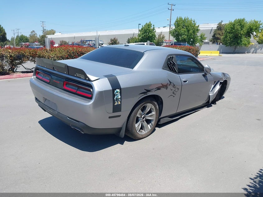 Vin: 2c3cdzagxjh317724, lot: 46295315, dodge challenger sxt 20184