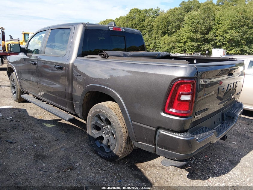 Vin: 1c6rrffg6sn639288, lot: 46295337, ram 1500 big horn  4x4 5'7 box 20253