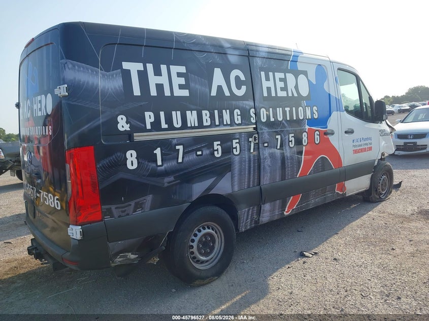 Vin: wd4pf0ed1kt010035, lot: 46295358, mercedes-benz sprinter 2500 standard roof i4 20194