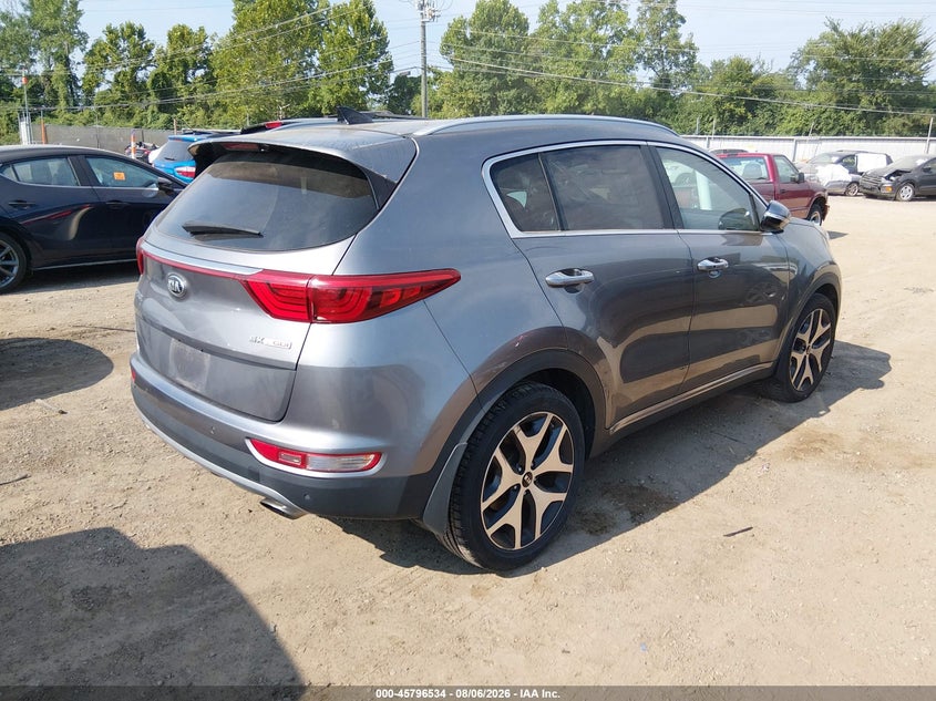 Vin: kndpr3a68h7146366, lot: 46295365, kia sportage sx turbo 20174