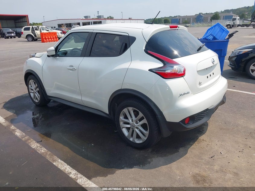 Vin: jn8af5mr8gt604885, lot: 46295373, nissan juke sl 20163