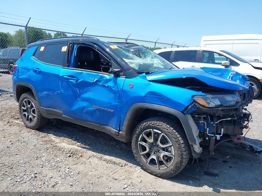 Vin: 3c4njddn9st543515, lot: 46295379, jeep compass trailhawk 4x4 2025 img_1