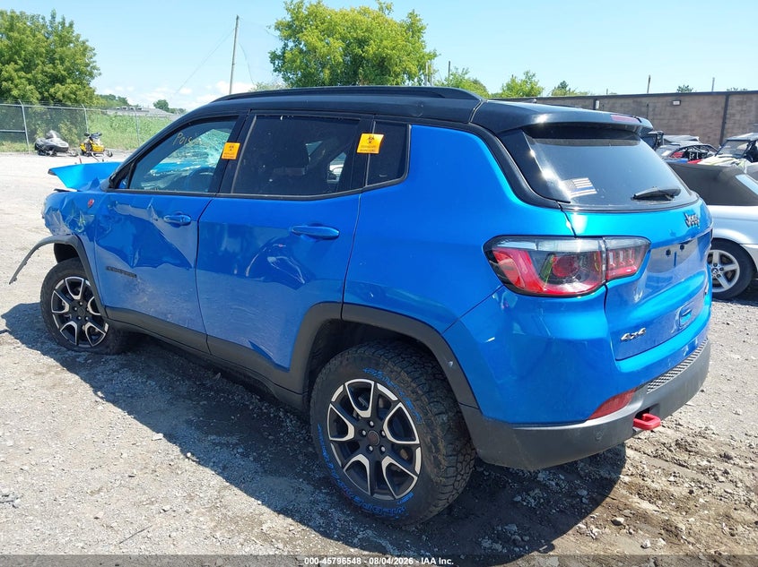 Vin: 3c4njddn9st543515, lot: 46295379, jeep compass trailhawk 4x4 20253