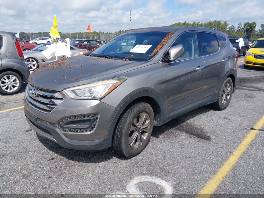 Vin: 5xyzt3lb1fg281385, lot: 46295386, hyundai santa fe sport 2.4l 20152