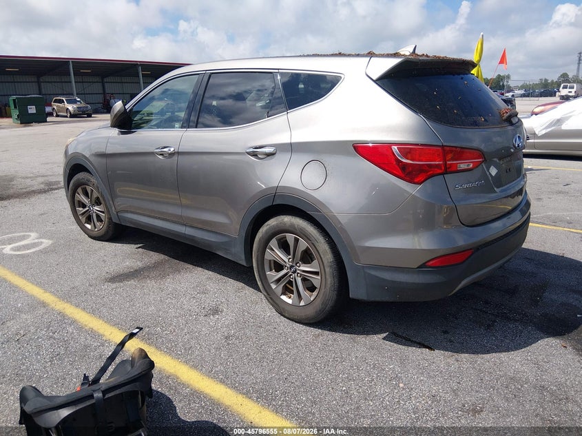 Vin: 5xyzt3lb1fg281385, lot: 46295386, hyundai santa fe sport 2.4l 20153