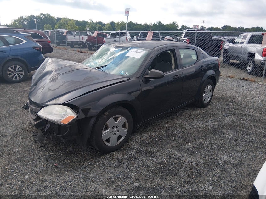 DODGE AVENGER 2008 VIN 1B3LC46K58N210758