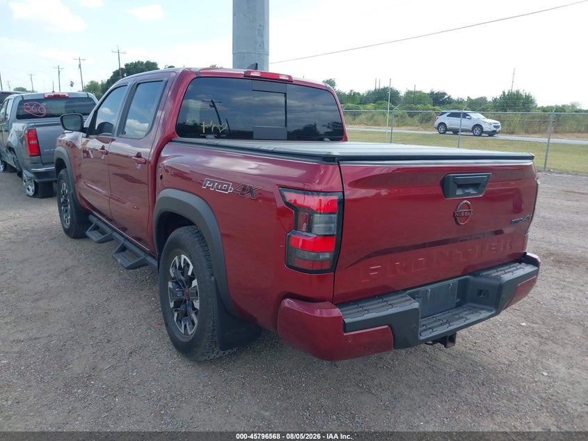 Vin: 1n6ed1ek1rn627152, lot: 46295399, nissan frontier pro-4x 4x4 20243