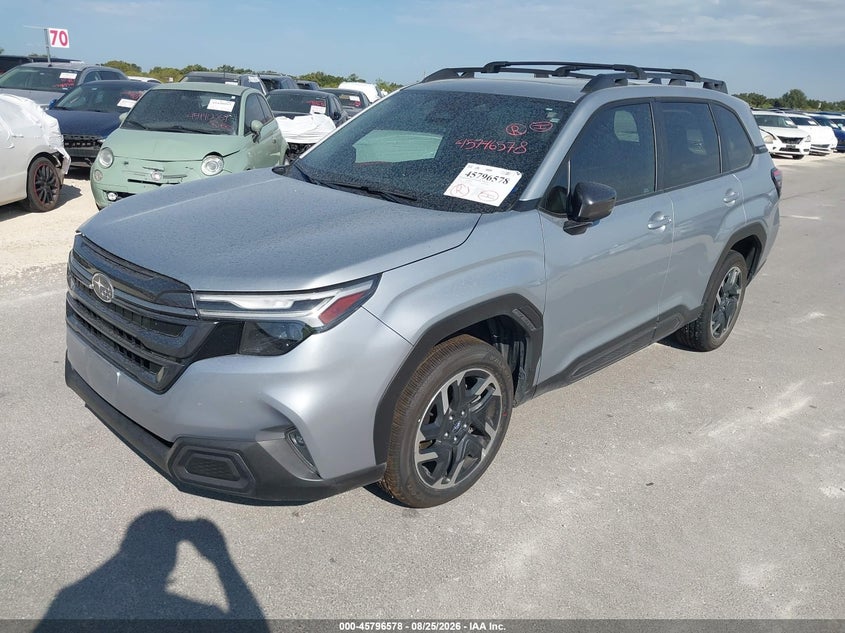 Vin: jf2sldrc8sh485224, lot: 46295409, subaru forester limited 20252