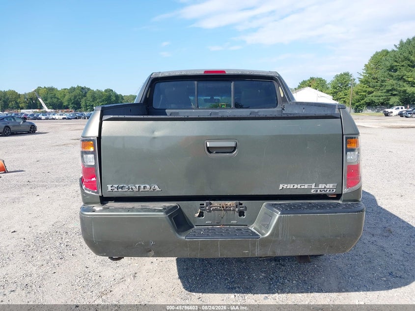 HONDA RIDGELINE 2006 VIN 2HJYK16536H529402