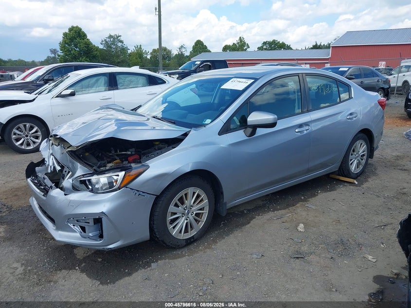 Vin: 4s3gkab69h3601689, lot: 46295447, subaru impreza 2.0i premium 20172