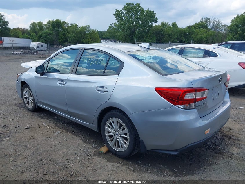 Vin: 4s3gkab69h3601689, lot: 46295447, subaru impreza 2.0i premium 20173
