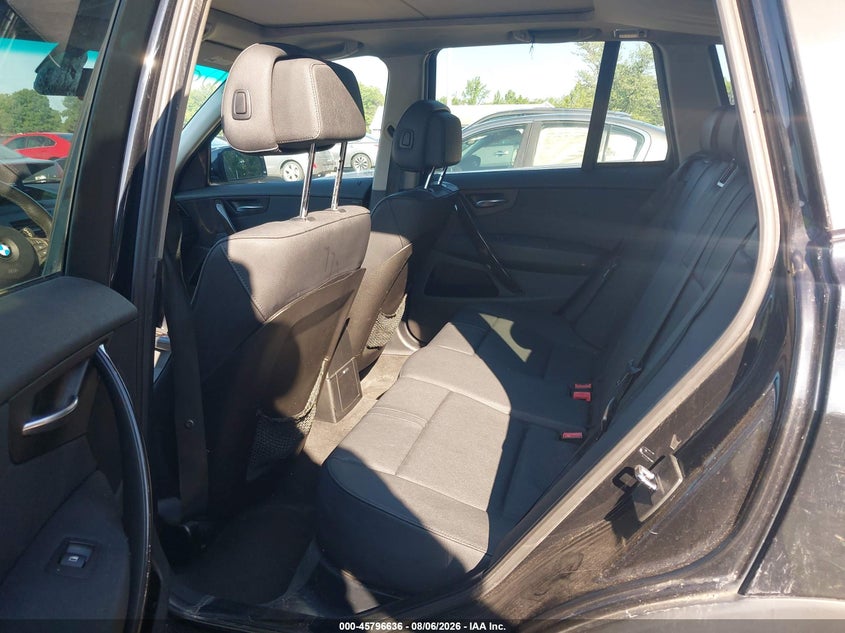 2008 BMW X3 SPORT UTILITY VEHICLE 3.0L I-6 DOHC, VVT, 260HP