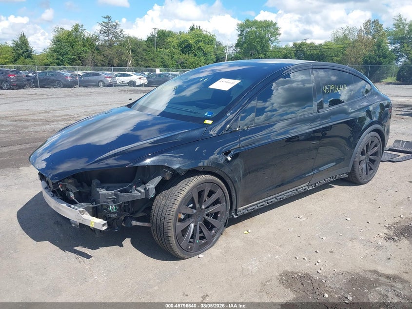 2022 TESLA MODEL X auction photo 2