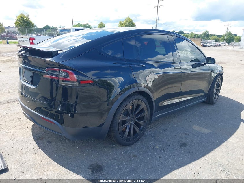 2022 TESLA MODEL X auction photo 4