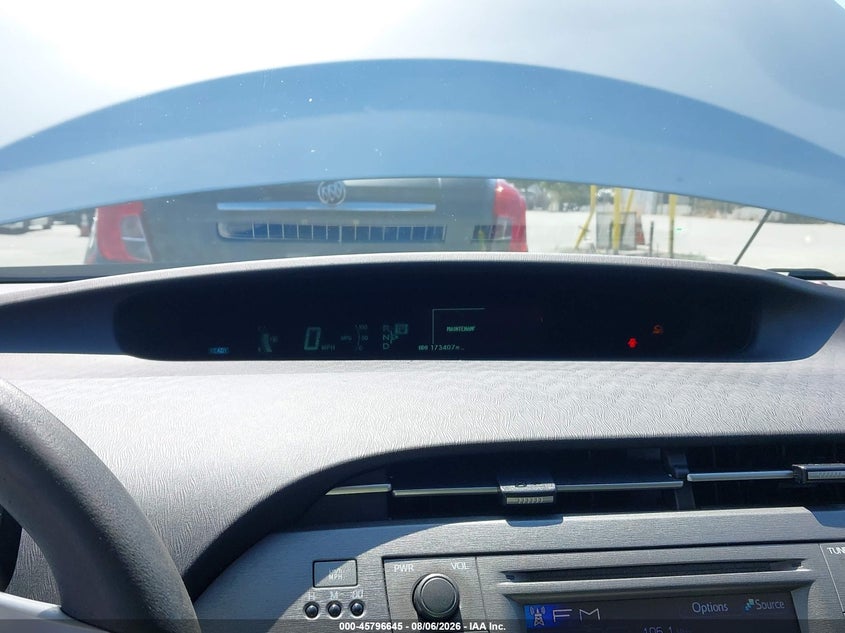 2013 TOYOTA PRIUS auction photo 7