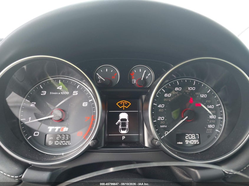 2014 AUDI TTS auction photo 7