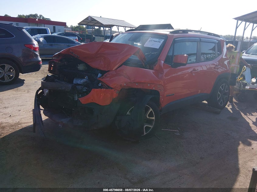 Vin: zaccjbbtxfpc35327, lot: 46295489, jeep renegade latitude 20152