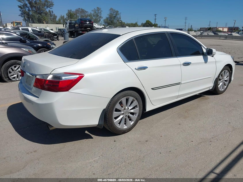 Vin: 1hgcr2f80da197765, lot: 46295500, honda accord ex-l 20134