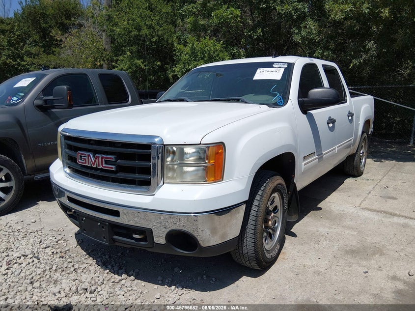 Vin: 3gtrcuea0ag282404, lot: 46295513, gmc sierra 1500 sl 20102