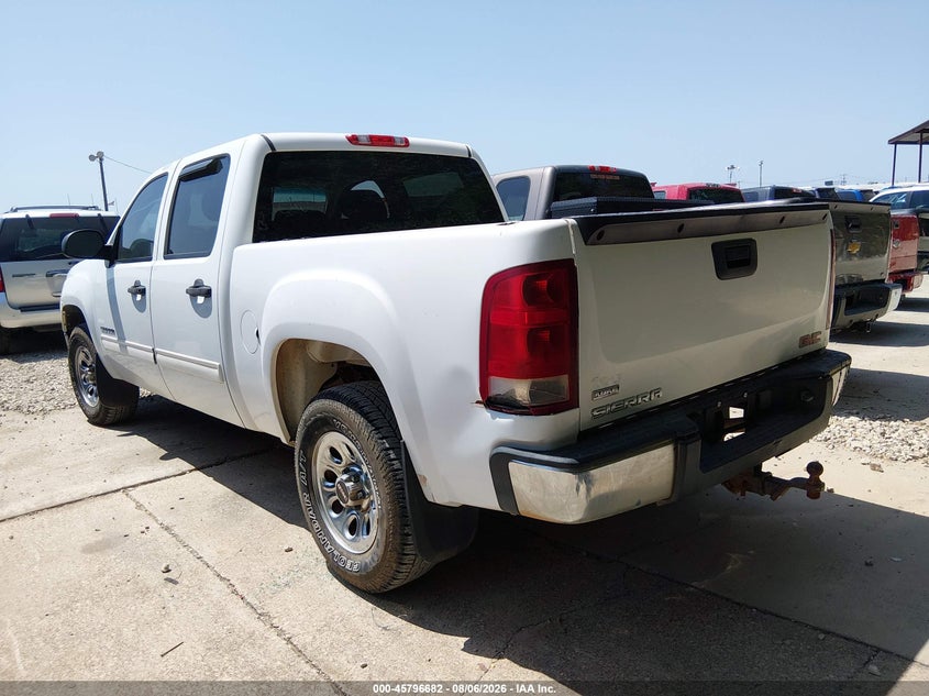 Vin: 3gtrcuea0ag282404, lot: 46295513, gmc sierra 1500 sl 20103