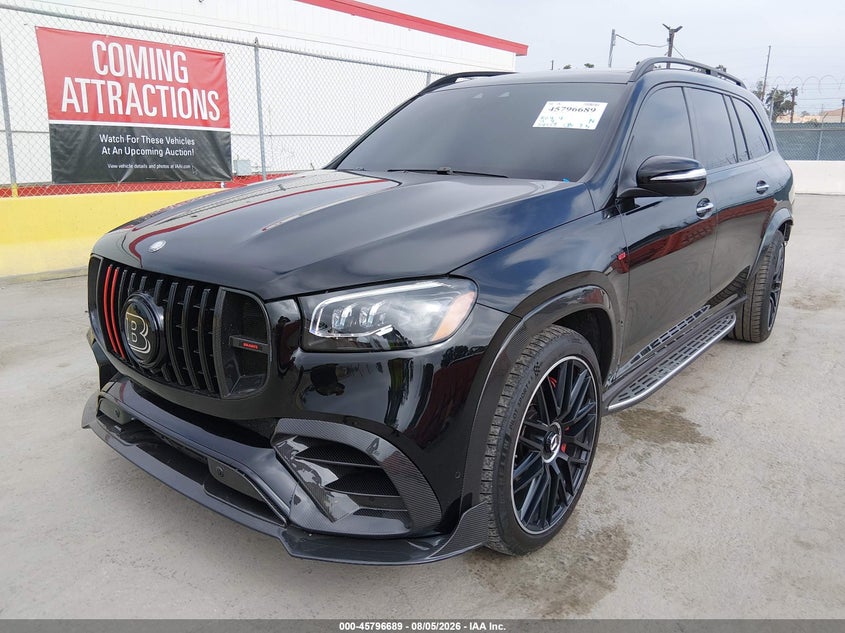 Vin: 4jgff8ke1sb435581, lot: 46295520, mercedes-benz amg gls 63 4matic+ 20252
