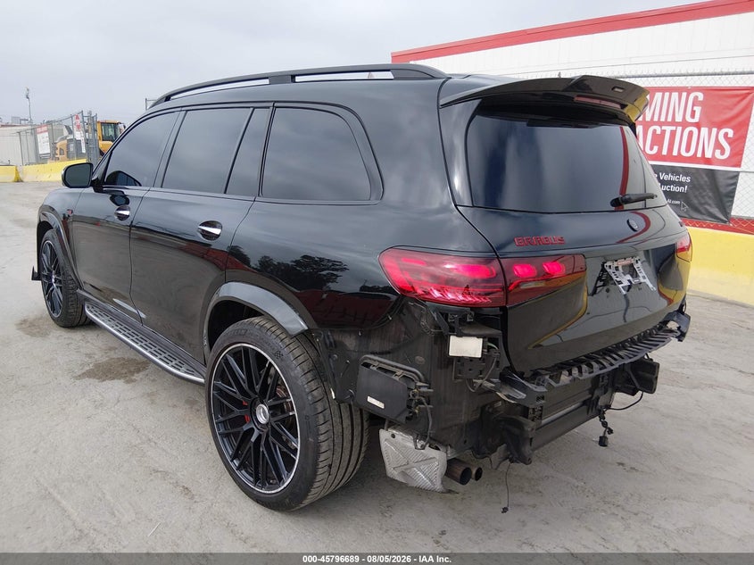 Vin: 4jgff8ke1sb435581, lot: 46295520, mercedes-benz amg gls 63 4matic+ 20253