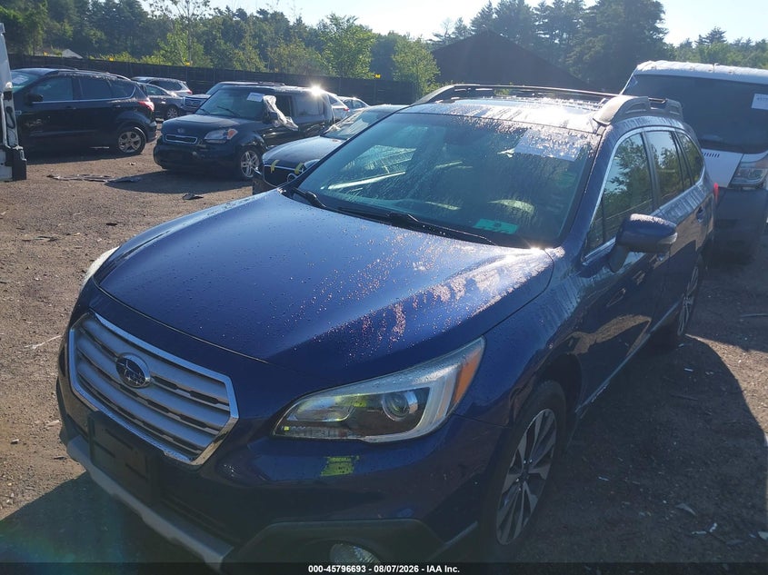 Vin: 4s4bsencxh3438288, lot: 46295524, subaru outback 3.6r limited 20172