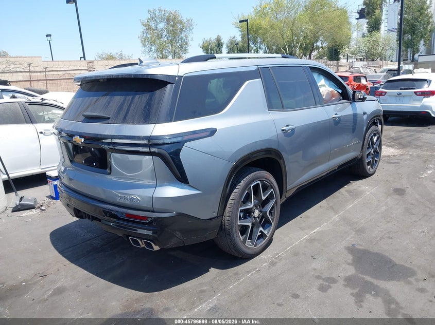 Vin: 1gnerkrs1sj262366, lot: 46295529, chevrolet traverse fwd high country 20254