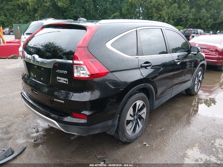 Vin: 5j6rm4h90gl075984, lot: 46295535, honda cr-v touring 20164