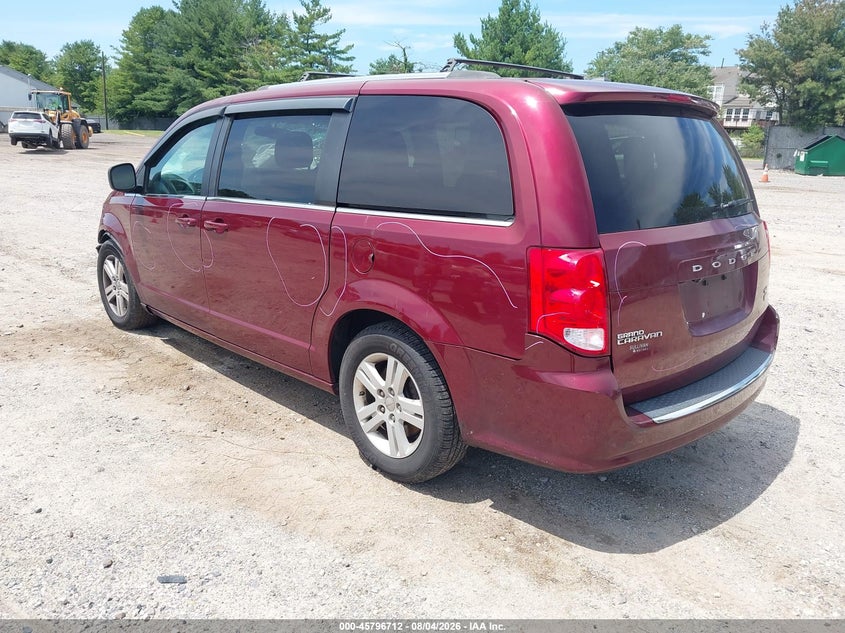 Vin: 2c4rdgcg5jr265825, lot: 46295541, dodge grand caravan sxt 20183