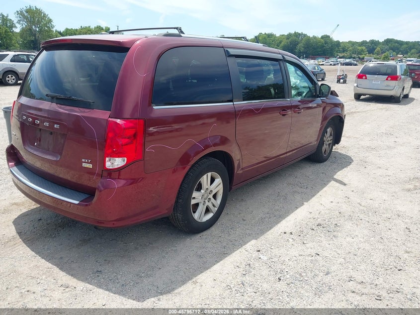Vin: 2c4rdgcg5jr265825, lot: 46295541, dodge grand caravan sxt 20184