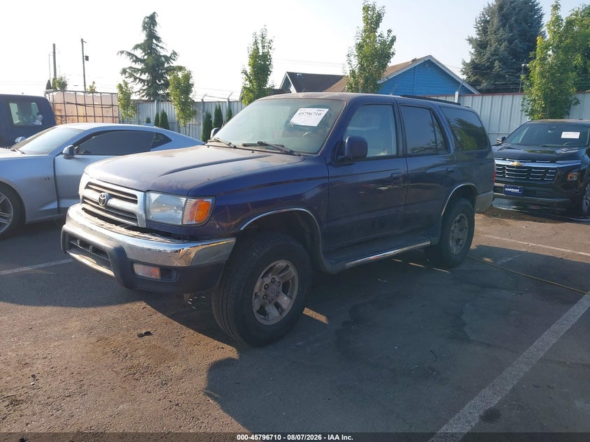 1999 Toyota 4Runner, Звичайний знос, IAAI, VIN JT3HN86R4X0224072 — фото 2