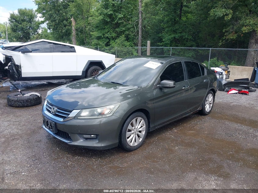 Vin: 1hgcr2f84ea001893, lot: 46295544, honda accord ex-l 20142