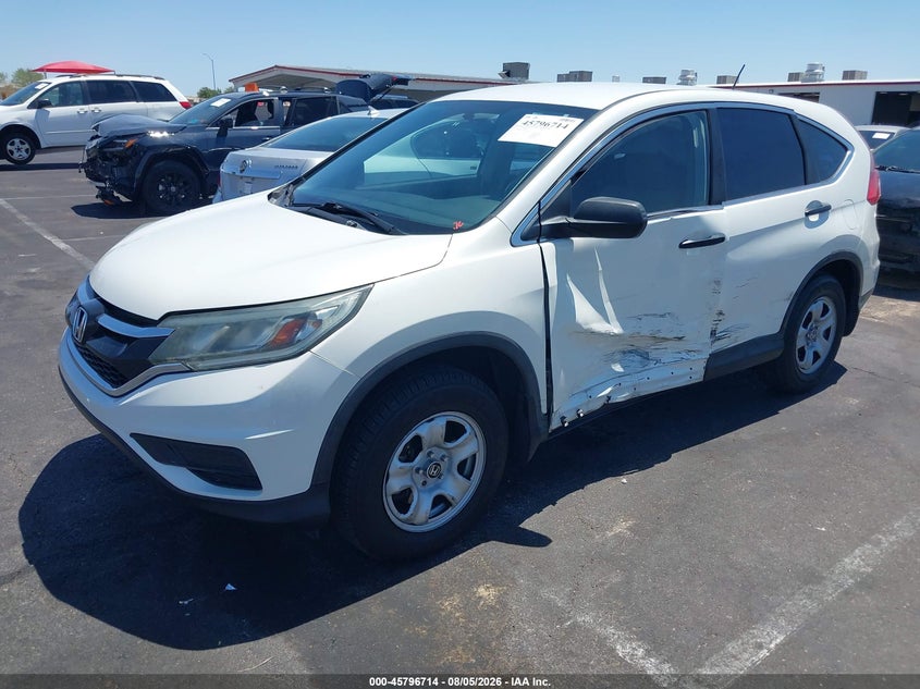Vin: 5j6rm4h32gl059443, lot: 46295545, honda cr-v lx 20162